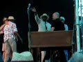 see pinetop perkins 94th birthday celebrated at portland's waterfront blues  festival july 4, 2007. cake was presented by hubert sumlin; happy birthday played by lurrie bell.