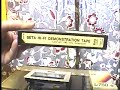 Sony SL-5600 Betamax VCR with KV-1965 Trinitron TV