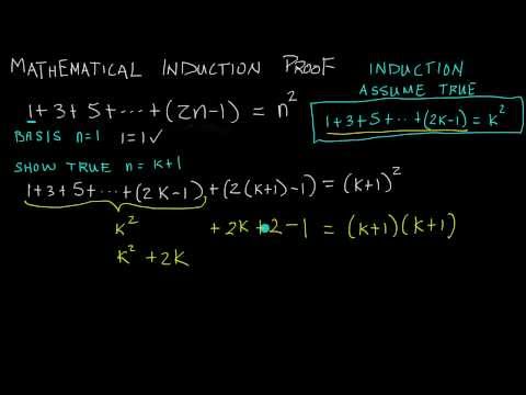 how to prove by mathematical induction