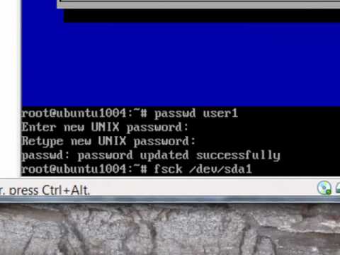 how to perform fsck in ubuntu