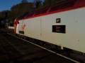 57316 leaves Bangor heading for Holyhead 3rd Dec 2008
