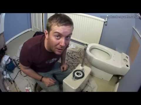 how to fasten down a toilet