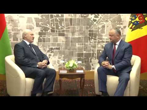 Игорь Додон провел рабочую встречу с Александром Григорьевичем Лукашенко