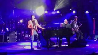 Killer! Kevin Spacey (the great actor) and Billy Joel playing at MSG, both ripping it!