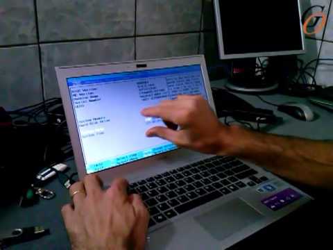 how to boot sony vaio from cd