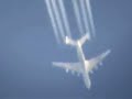 Antonov 225 MRIJA (AN-225) flying over Mak�d, Hungary.