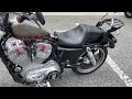 ハーレーダビッドソン XL883L XL883L タンク メーターカスタム! 一人乗り登録