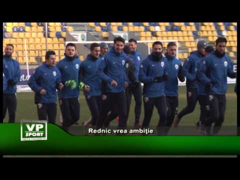 Rednic vrea ambiție