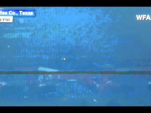 Dallas Tornado sends Tractor Trailer Trucks Flying