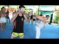 Kwonkicker Taekwondo seminar @ Tiger Muay Thai & MMA Training Camp, Phuket, Thailand