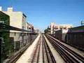 Chicago Train Rearview Window