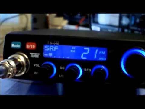 how to adjust rf gain and squelch