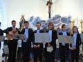 El coro de cámara Allegro interpreta este villancico en la iglesia de San Sebastián de Villanueva de Córdoba.