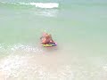 Alex on his Boogie Board Destin Florida