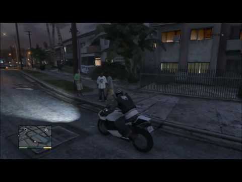 how to flip someone off on gta v