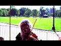 Violin Monster Plays Butterfly on the Fiddle on the Merry-Go-Round at Boston Common Violin Monster Plays Butterfly on the Fiddle on the Merry-Go-Round at Boston Common