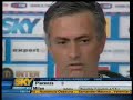 Intervista Mourinho prima del derby