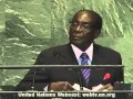 President Mugabe speech at the 67th UN General Assembly (sept. 2012) View Video