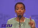 Donna Edwards addresses SEIU in Puerto Rico