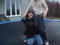 TWE trampoline wrestling entertainement 1 on 1