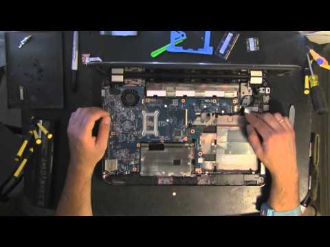 how to remove hp pavilion g keyboard