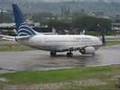 Toncontin Wet Runway Take Off.