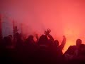 Bengalos im VfB Block in Lyon 7.11.