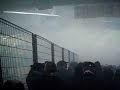 Bengalos im VfB Block in Lyon 7.11.