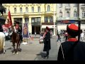 Zrinska počasna garda na trgu bana..!!