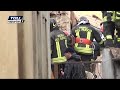 Crolla palazzina a Busto Arsizio