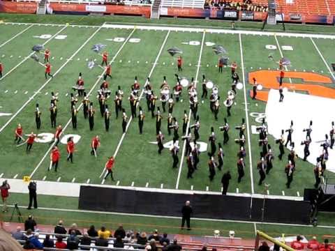baldwinsville - Baldwinsville High School Marching Band's final performance of Star Trek for the NYSFBC Championships in the Carrier Dome 10/31/2010. 1. Enterprising Young M...