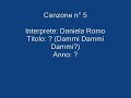Altre 7 canzoni da individuare...
