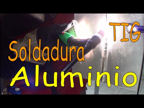 Soldadura TIG aluminio - Estimados amigos que hablan español, como yo prometí a ustedes, este es el primer video que subo con la versión española. Yo no hablo español muy bien, enton...