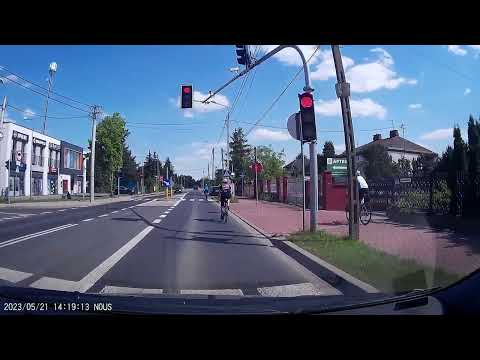 Dwie minuty z życia warszawskich rowerzystów