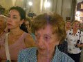todo el pueblo de dios entona su salve regina a la patrona la virgen del mar terminada la misa del triduo