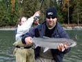 Jayda's first time Steelhead fishing!
