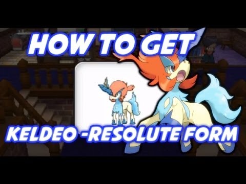 how to get a keldeo in pokemon x