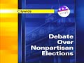Bill Lynch Criticizes Mayor Michael Bloomberg's Proposal of Non-Partisan Elections, NY1 8/25/2003
