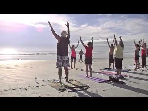 Beach Yoga and Qigong Experience with Krista Ghaffarian