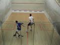 Michael and Hugh at squash Michael and Hugh at squash