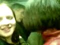 Lez Kisser in a train Lez Kisser in a train