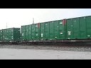 CSX Q702 Blasting Through Wilsmere Yard