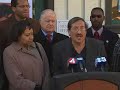 Senator Perata Discusses His \"One Less Gun\" Program