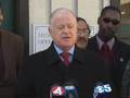 Senator Perata Discusses His One Less Gun Program