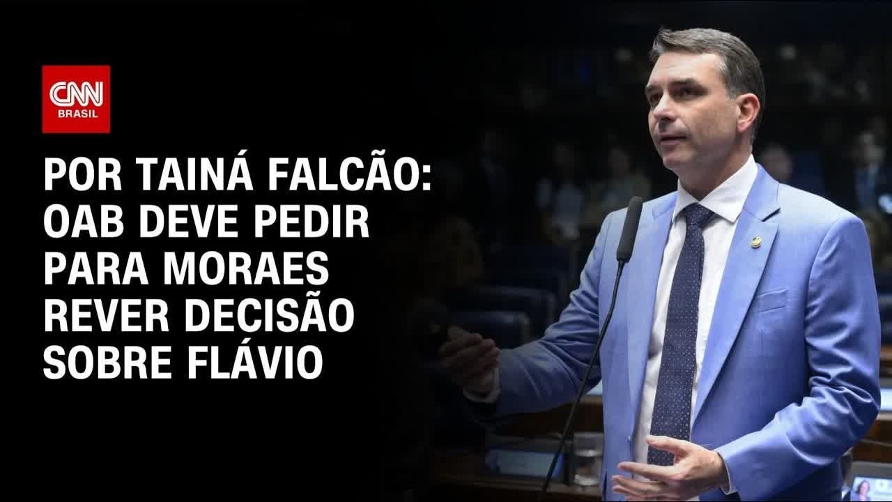 OAB prepara defesa de Flávio Bolsonaro após decisão de Moraes | BASTIDORES CNN