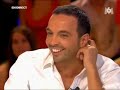 une partie de la troupe de cl�opatre (sofia essaidi, florian etienne, christopher stills accompagn�s par kamel ouali) sont les invit�s de fogiel dans son emission 