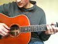 How to play don't think twice, it's alright - Bob Dylan (2 of 2)