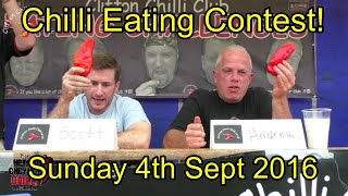 Upton Cheyney Chilli Eating Contest - Sun 4th Sept 2016
