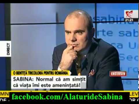 Sabina Elena la Realitatea Tv 22.03.2013 - Fetita cu Bentita Tricolora