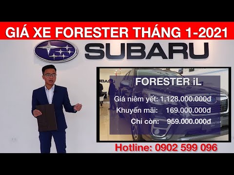Giá xe Subaru Forester tháng 1-2021 | Subaru News